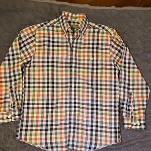 Orvis Men's Plaid Shirt